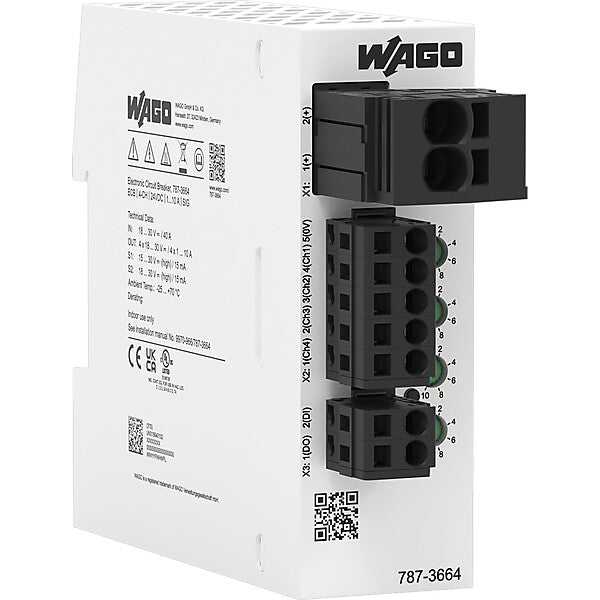 WAGO Elektron. Schutzschalter DC 24 V 787-3664